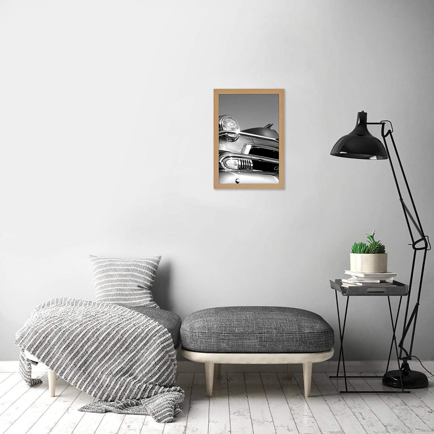 Americanflat 16x20 Picture Frame with Polished Plexiglass - Black Picture Frame - Wide Photo Frames Made of Engineered Wood for Vertical or Horizontal Wall Display - Epic Collection - Black - Colors B
