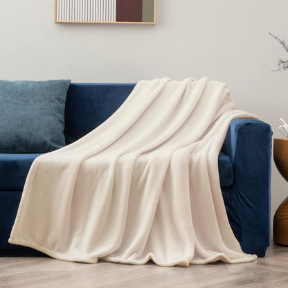 BEDELITE Fleece Blanket Black Throw Blankets for Couch & Bed, Luxury Plush Cozy Fuzzy Blanket 50x60 inches, Super Soft Warm Lightweight Throw Blanket for Travel Camping - Colors A