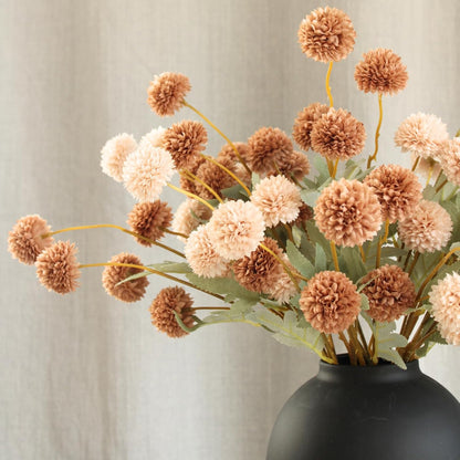 100pcs Artificial Flowers Arrangement With Vase Included, Dining Table Centerpiece Decorations, Fake Flowers in Vase, Dried Pampas Grass Floral Centerpieces, Coffee Table Decor, Centro de Mesa