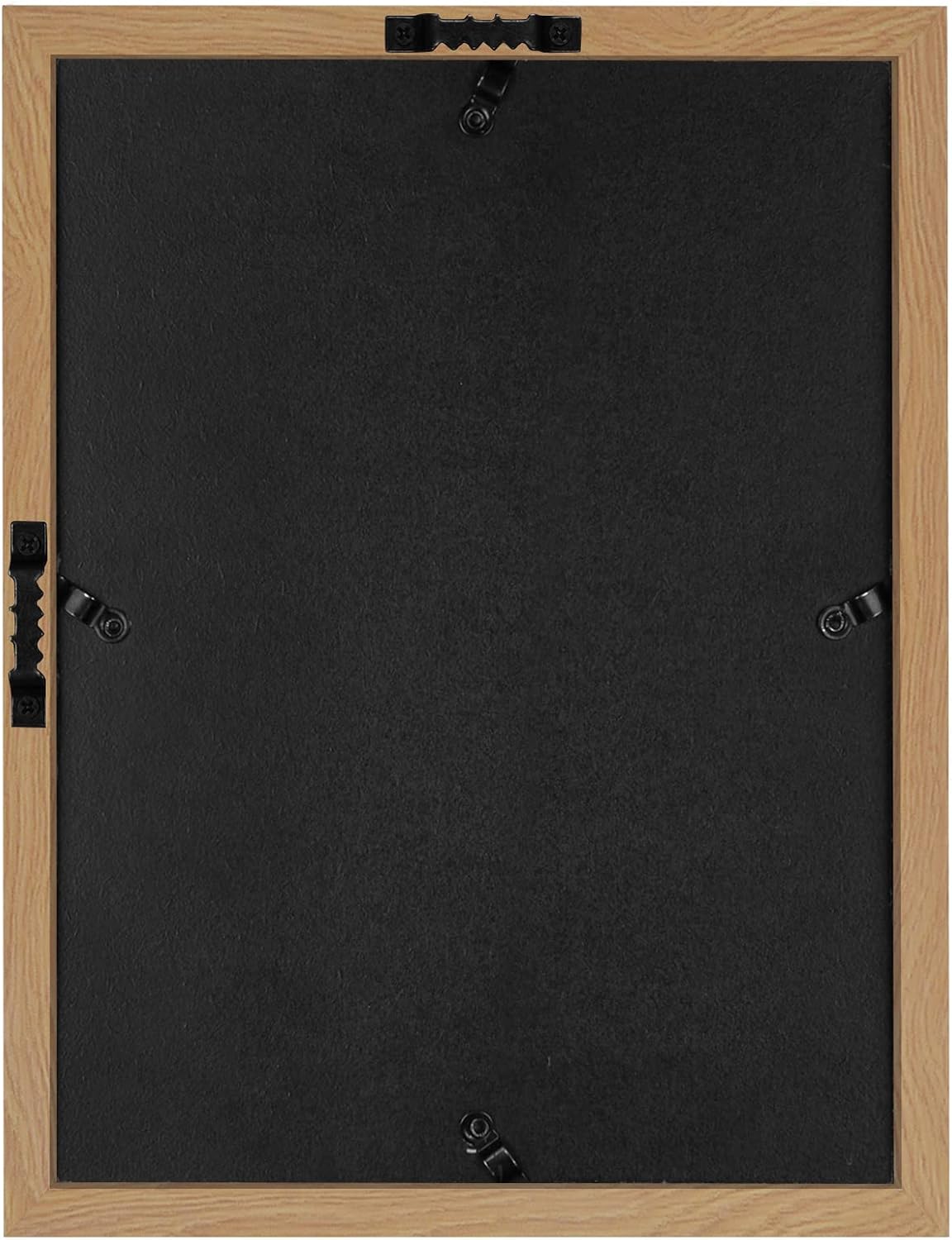 Americanflat 12x16 Shadow Box Frame with Polished Plexiglass - Silhouette Collection - Large Shadow Box Display Case for Tabletop and Wall Display - Black with Soft Felt Back