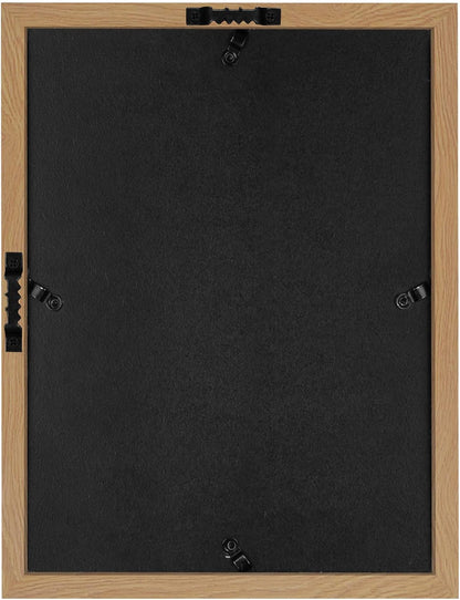 Americanflat 12x16 Shadow Box Frame with Polished Plexiglass - Silhouette Collection - Large Shadow Box Display Case for Tabletop and Wall Display - Black with Soft Felt Back