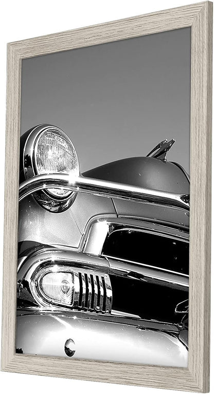 Americanflat 16x20 Picture Frame with Polished Plexiglass - Black Picture Frame - Wide Photo Frames Made of Engineered Wood for Vertical or Horizontal Wall Display - Epic Collection - Black - Colors B