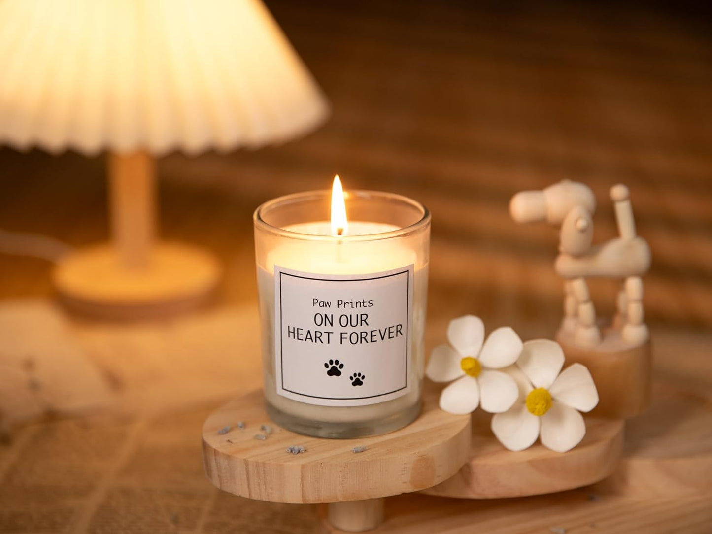 Pug Gifts & Decor, Dog Mom Gifts for Women, Dog Farts Candle, Pet Friendly Lavender Scented Candle