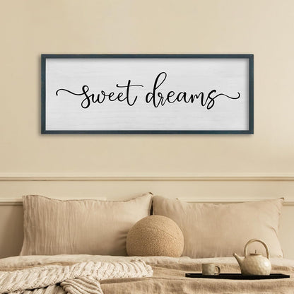 FZMHASLWW Gather Sign Wall Decor 32"×12" Large Wooden Framed for Dining Room Simple Home Kitchen Hanging Art (Wood)