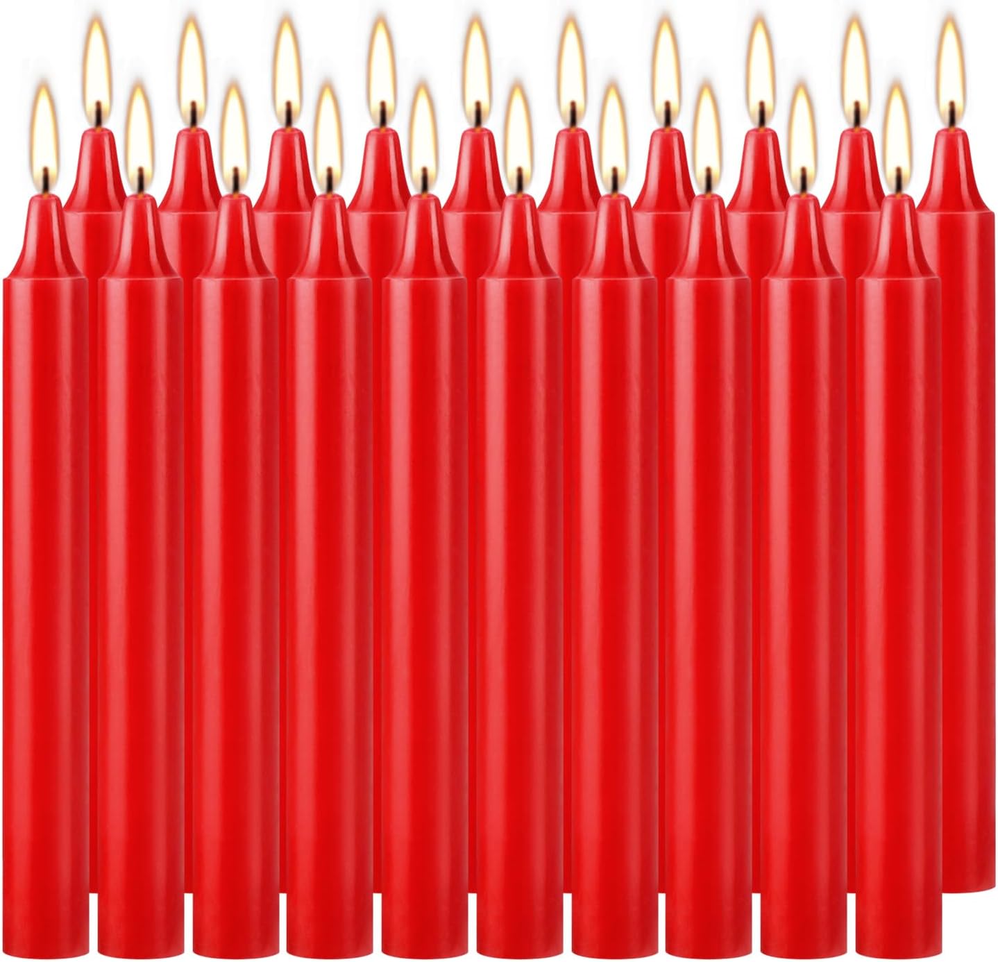 YOROXRG 40 Pack Spell Chime Candles-4 Inch Multi-Colored Taper Candles Sticks-for Home Decor Kitchen Decor Wedding Decoration-10 Colours