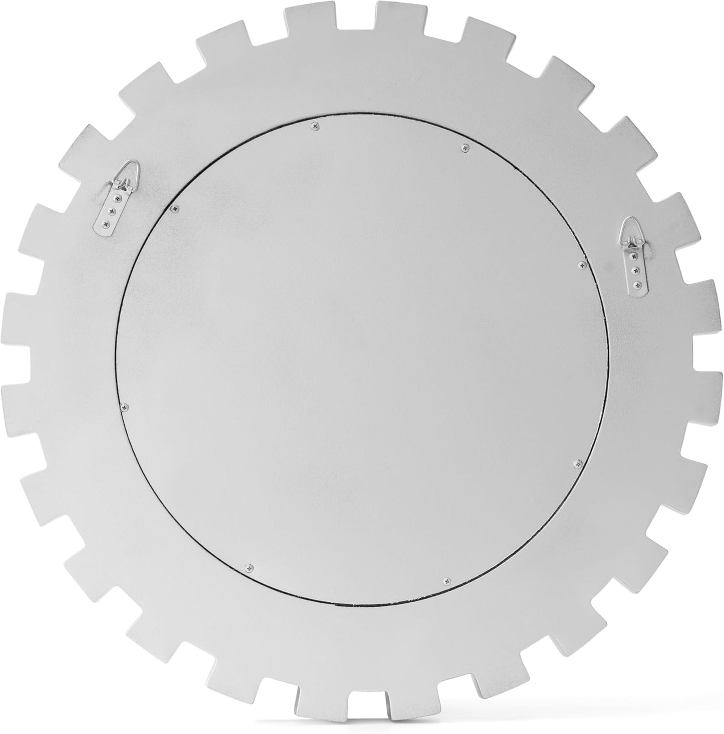 SHYFOY 23.6" Gold Sunburst Wall Mirror, Round Beveled Decorative Mirror with Layered Metal Frame, Glam Luxury Accent Wall Mirror for Living Room, Entryway & Bedroom