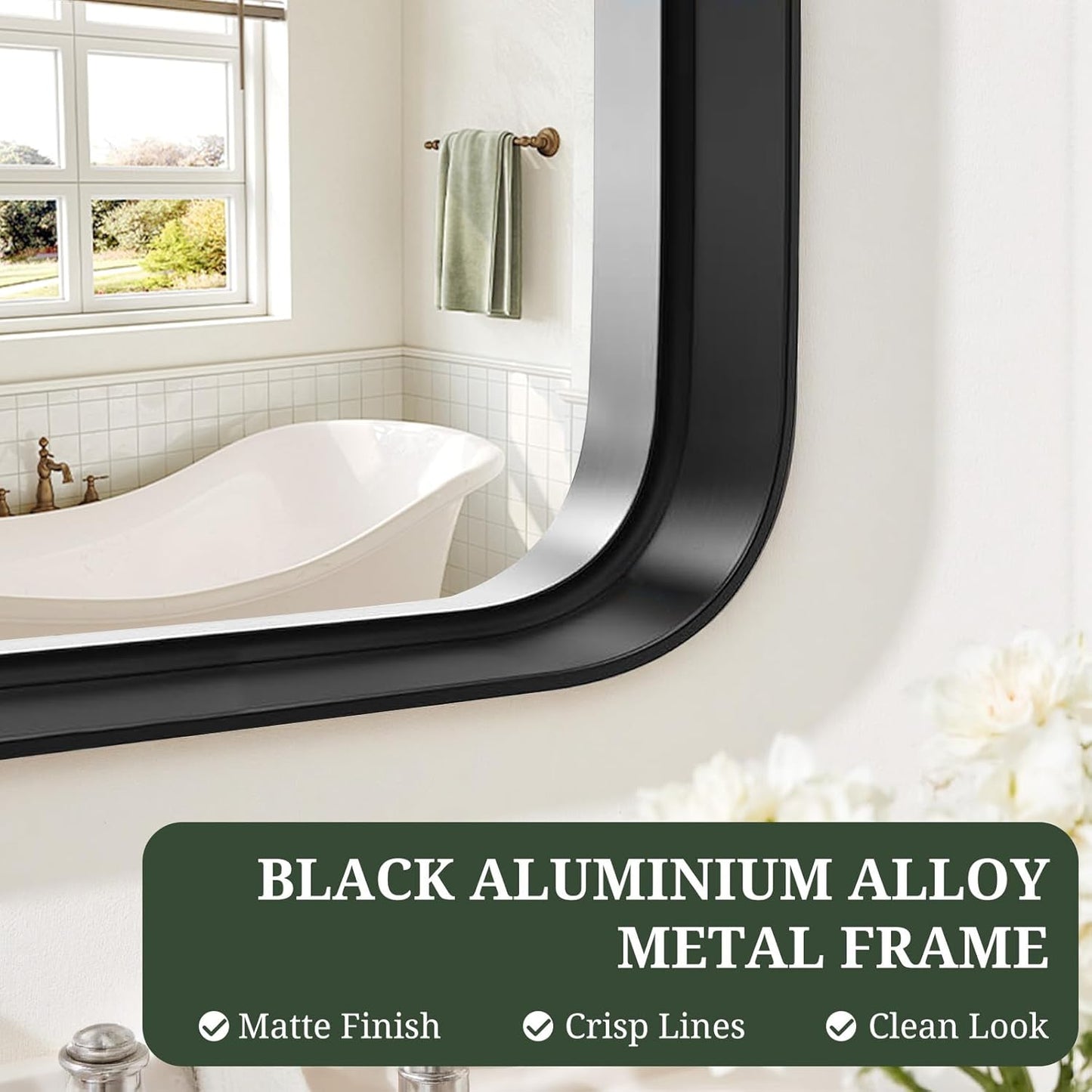 Round Wall Mirror 30 Inch Gold Vanity Mirror with Metal Frame, Modern Circle for Bathroom, Entryway, Bedroom, Living Room, Wall Mounted Decorative Mirrors