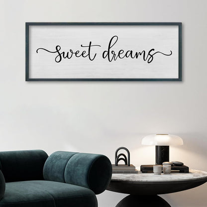 FZMHASLWW Gather Sign Wall Decor 32"×12" Large Wooden Framed for Dining Room Simple Home Kitchen Hanging Art (Wood)