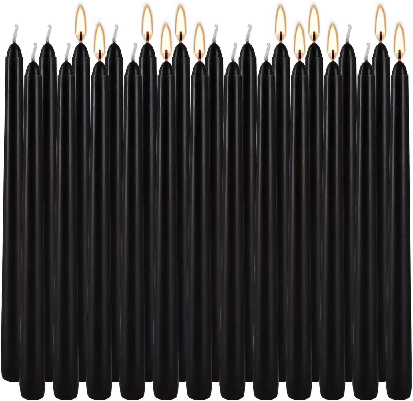 YOROXRG 40 Pack Spell Chime Candles-4 Inch Multi-Colored Taper Candles Sticks-for Home Decor Kitchen Decor Wedding Decoration-10 Colours