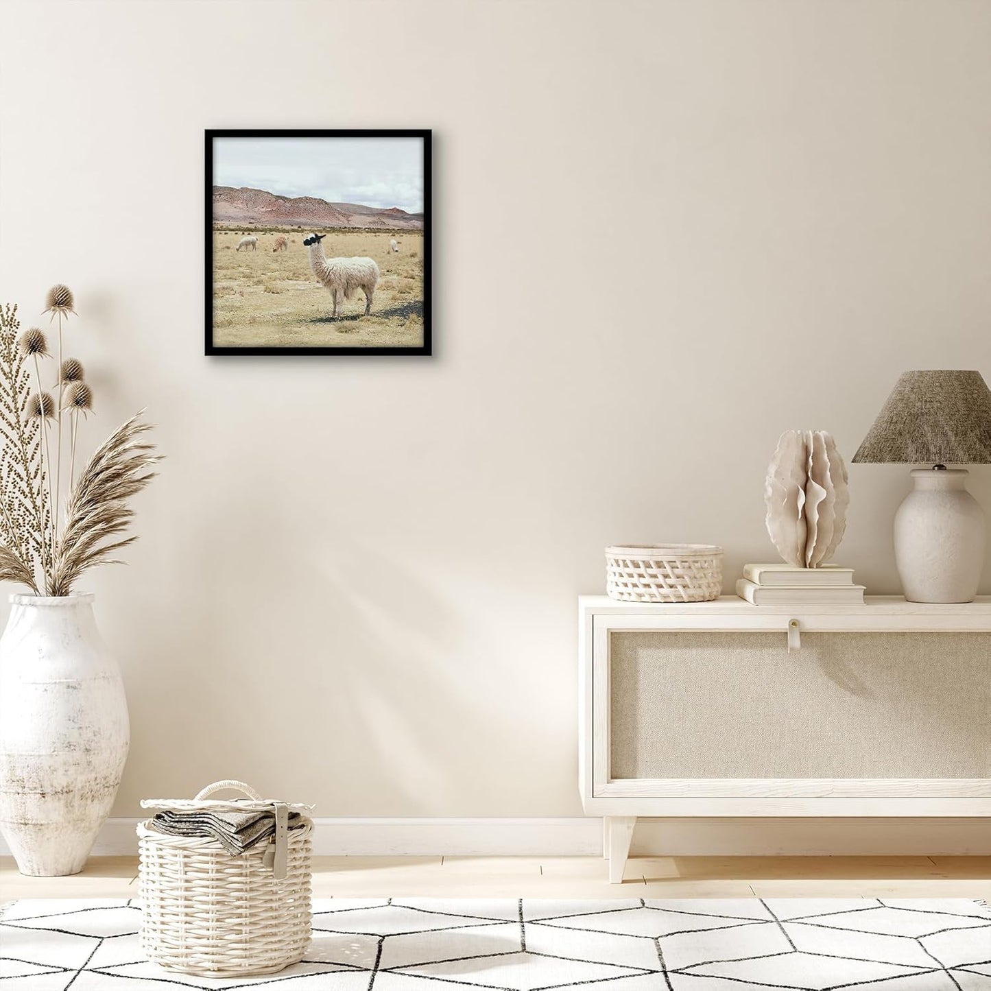 Americanflat 24x36 Poster Frame with Polished Plexiglass - Streamline Collection - Thin Border Picture Frame for Wall Display - Hanging Hardware Included - Black - Colors D