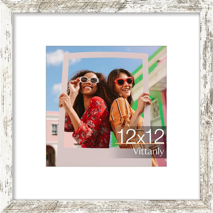 Vittanly 11x14 Picture Frame, Display Pictures 8x10 with Mat or 11x14 without Mat, Photo Frame for Wall Mounting, Black, 1 Pack - Colors B