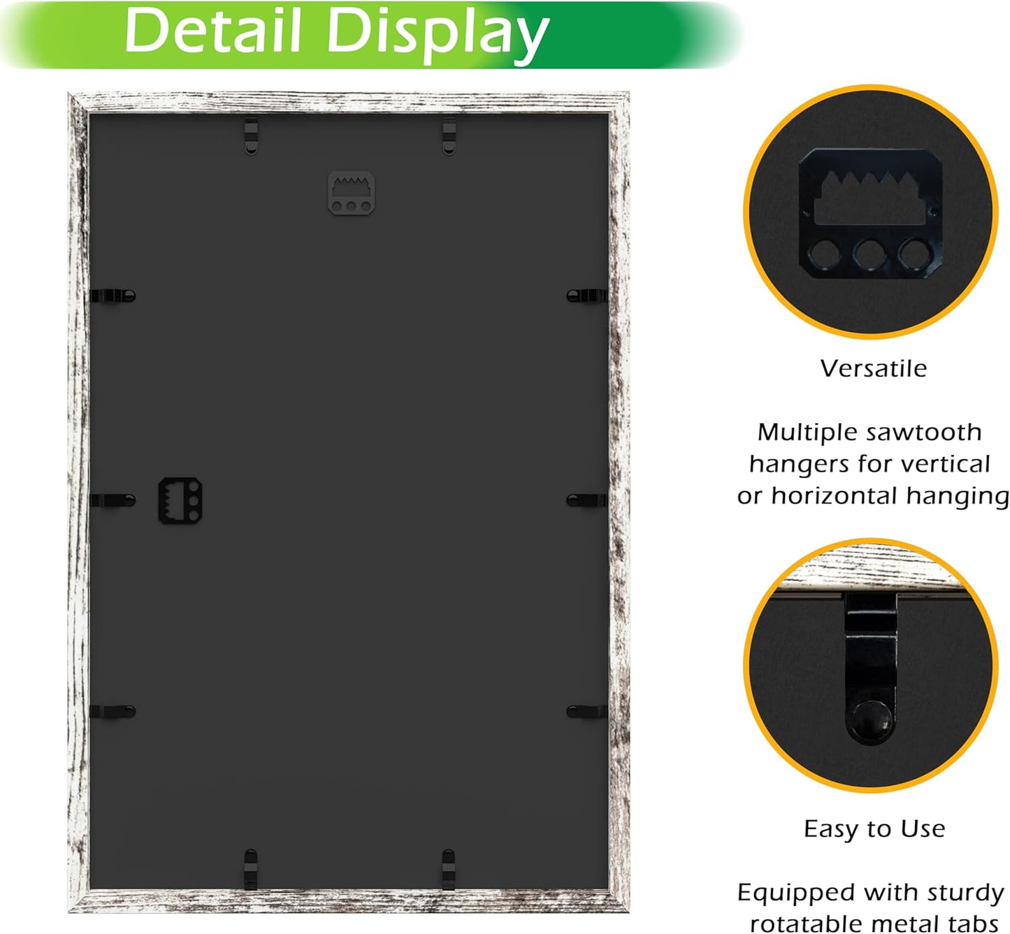 FrameWorks 11” x 14” Dark Oak Wooden Shadow Box Frame – Display Case with Soft Felt Back, Memory Box with Tempered Glass, Display Box with Elegant White Ball Push Pins, Wooden Flower Box