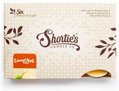 Shortie's Candle Company Vanilla Bean Premium Tealight Candles Bulk Pack - 24 Beige Highly Scented Tea Lights - Beautiful Candlelight - Made in the USA - Bakery & Food Collection