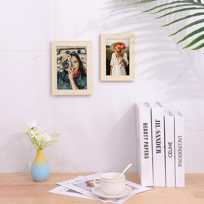 Vittanly 11x14 Picture Frame, Display Pictures 8x10 with Mat or 11x14 without Mat, Photo Frame for Wall Mounting, Black, 1 Pack - Colors A