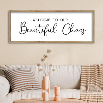 FZMHASLWW Gather Sign Wall Decor 32"×12" Large Wooden Framed for Dining Room Simple Home Kitchen Hanging Art (Wood)