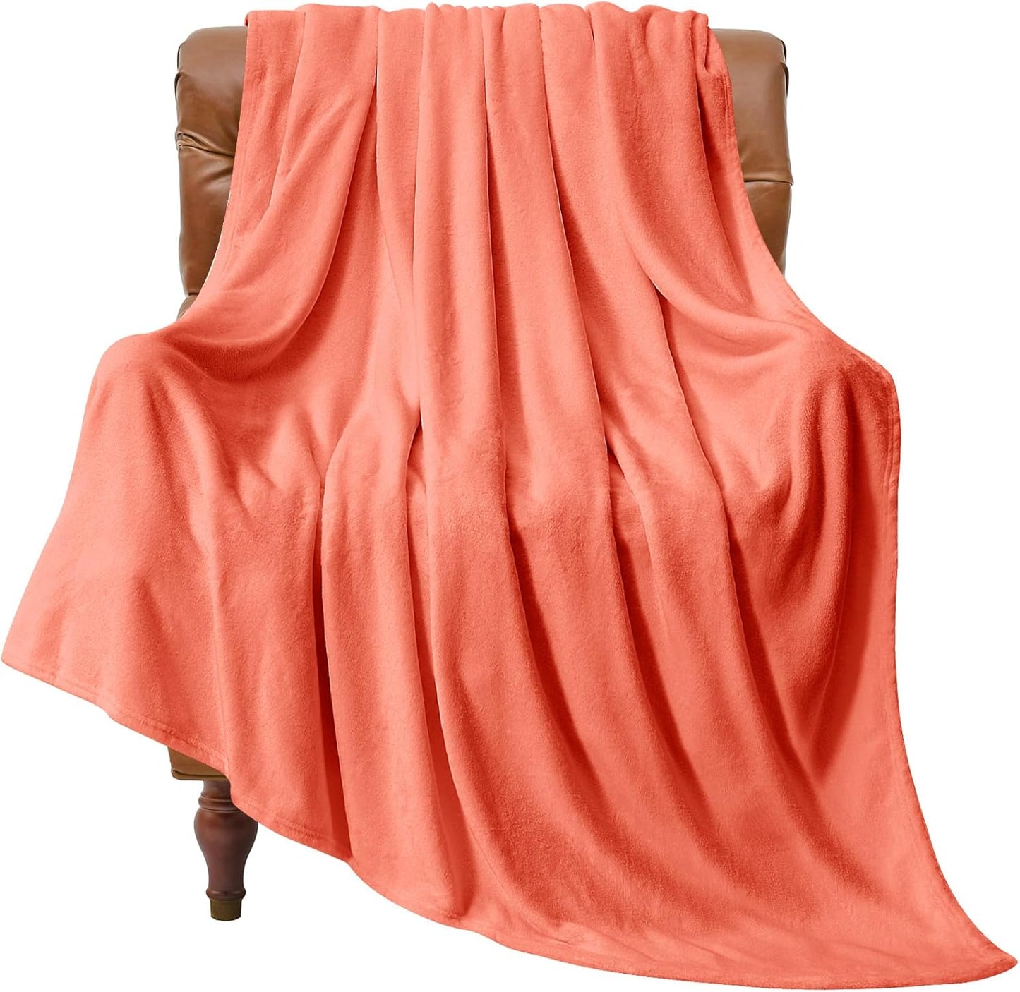 BEDELITE Fleece Blanket Black Throw Blankets for Couch & Bed, Luxury Plush Cozy Fuzzy Blanket 50x60 inches, Super Soft Warm Lightweight Throw Blanket for Travel Camping - Colors A