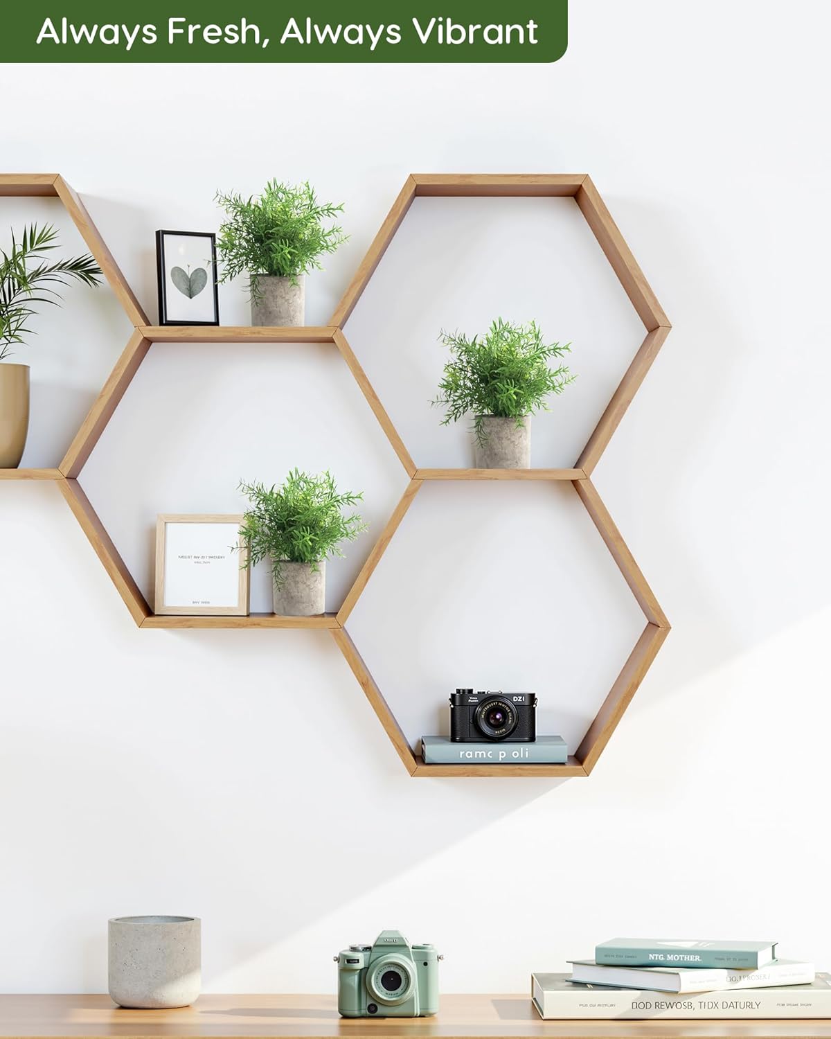 Velener 2 Pcs Small Fake Plants Eucalyptus, Artificial Plants Indoor for Shelf, Potted Eucalyptus Plants for Home/Bathroom/Pottery Barn/Desk/Farmhouse/Coffee Table Decor (Sage Green)