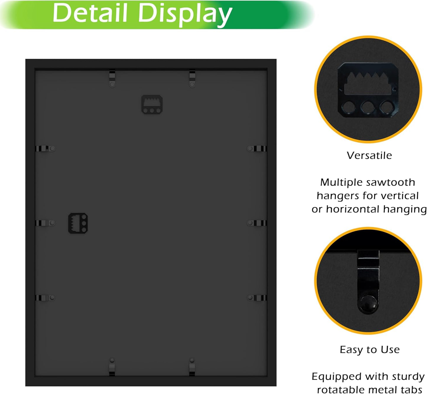 FrameWorks 11” x 14” Dark Oak Wooden Shadow Box Frame – Display Case with Soft Felt Back, Memory Box with Tempered Glass, Display Box with Elegant White Ball Push Pins, Wooden Flower Box