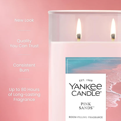 Yankee Candle Large Tumbler Scented Candle with up to 80 Hour Burn Time, Premium Plant Wax Blend for Consistent Burn, 20 oz Tumbler Candle with Room Filling Fragrance, Midsummer's Night
