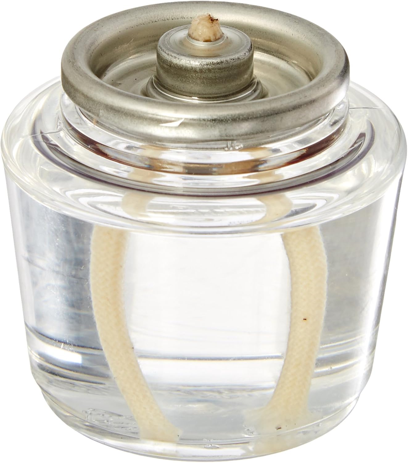 Hollowick Disposable Liquid Candles, 8 Hour, for Use in Glass Votive Tealight Lamp Holders, Restaurant Wedding Table Top Lights, Child Resistant Closures, 90 Pieces, Clear Fuel Oil HD8-90