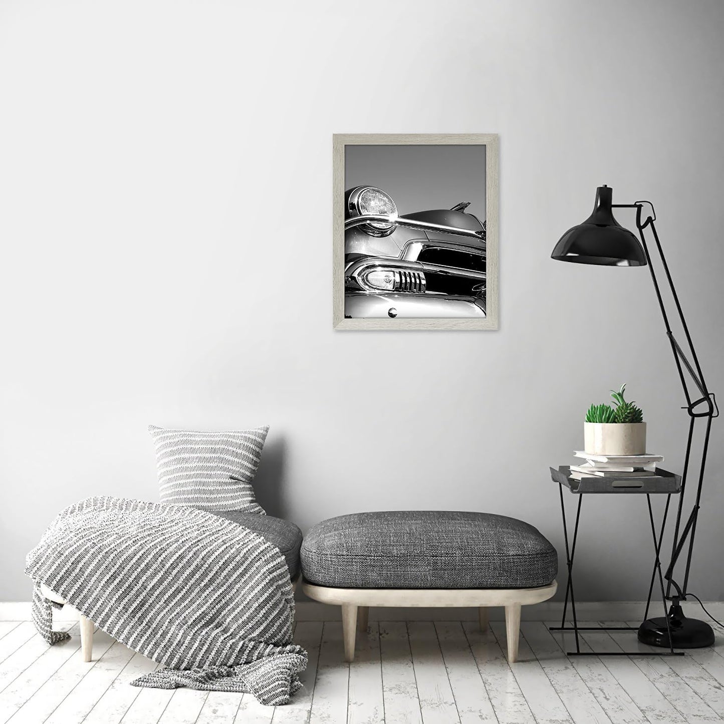 Americanflat 16x20 Picture Frame with Polished Plexiglass - Black Picture Frame - Wide Photo Frames Made of Engineered Wood for Vertical or Horizontal Wall Display - Epic Collection - Black - Colors B