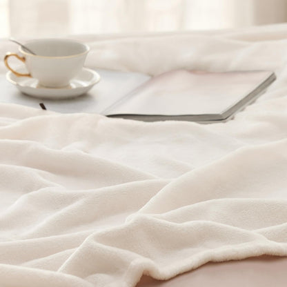 Bedsure GentleSoft Fleece Throw Blanket for Couch Grey - Lightweight Plush Fuzzy Cozy Soft Blankets and Throws for Sofa, Couch, Travel, Camping, 50x60 inches - Colors B