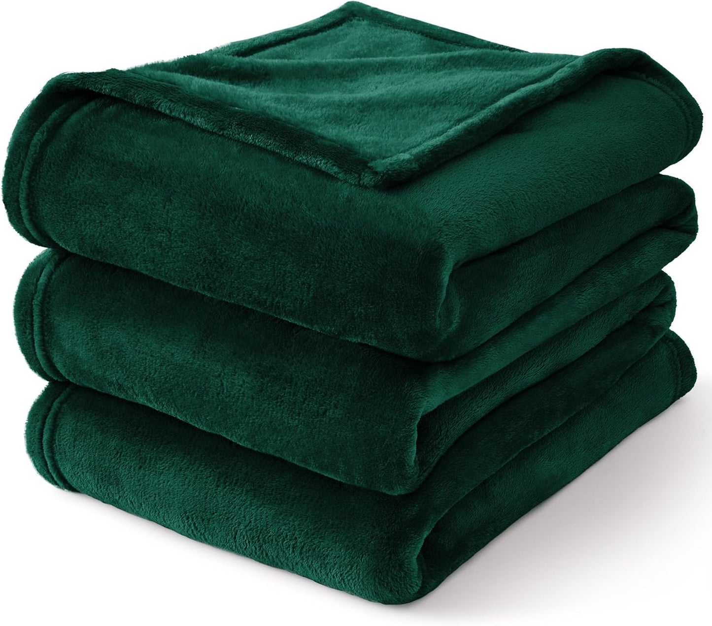 BEDELITE Fleece Blanket Black Throw Blankets for Couch & Bed, Luxury Plush Cozy Fuzzy Blanket 50x60 inches, Super Soft Warm Lightweight Throw Blanket for Travel Camping - Colors A