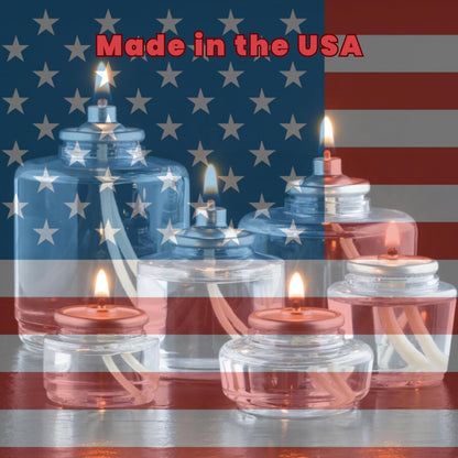 Hollowick Disposable Liquid Candles, 8 Hour, for Use in Glass Votive Tealight Lamp Holders, Restaurant Wedding Table Top Lights, Child Resistant Closures, 90 Pieces, Clear Fuel Oil HD8-90