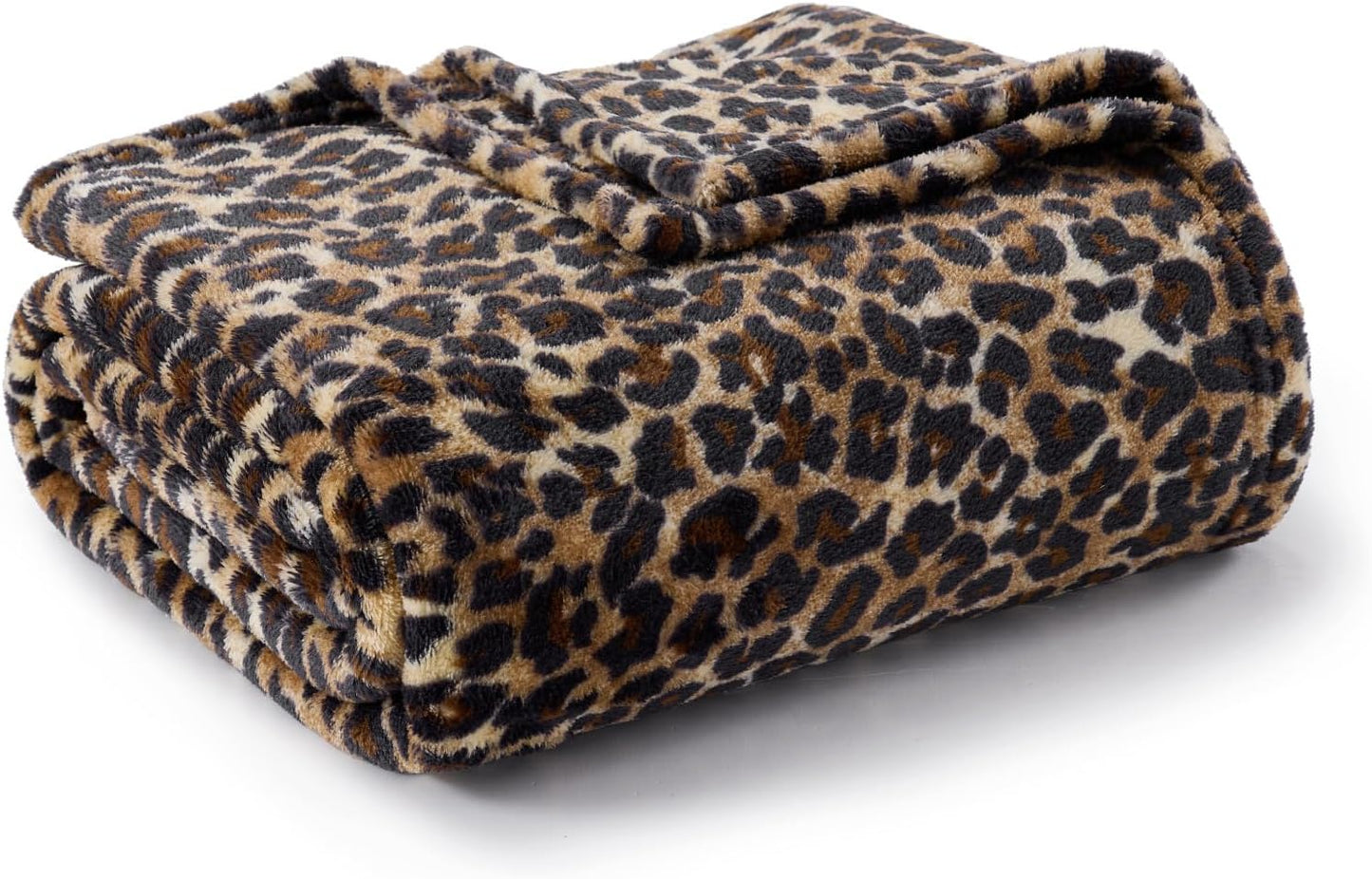 BEDELITE Fleece Blanket Black Throw Blankets for Couch & Bed, Luxury Plush Cozy Fuzzy Blanket 50x60 inches, Super Soft Warm Lightweight Throw Blanket for Travel Camping - Colors A