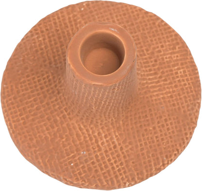 Main + Mesa Stoneware Pillar & Taper Candle Holders, Set of 2