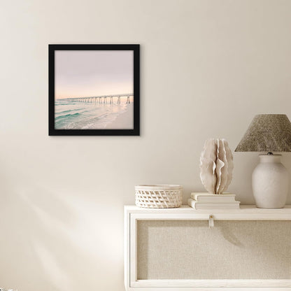 Americanflat 12x18 Poster Frame with Shatter-Resistant Glass - Signature Collection - Gallery-Style Frames Made of Engineered Wood - Photo Frame for Wall Display - Black - Colors C