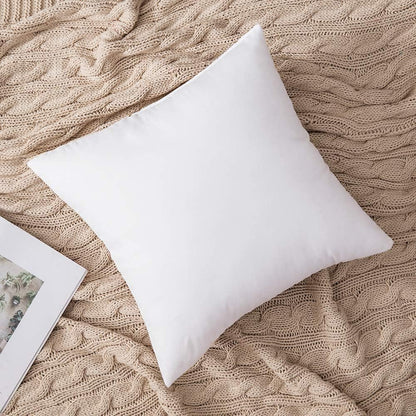 MIULEE 12x20 Pillow Inserts Set of 2, Rectangle Decorative Throw Pillow Premium Fluffy Lumbar Pillow Forms Stuffer for Living Room Sofa Couch Bed