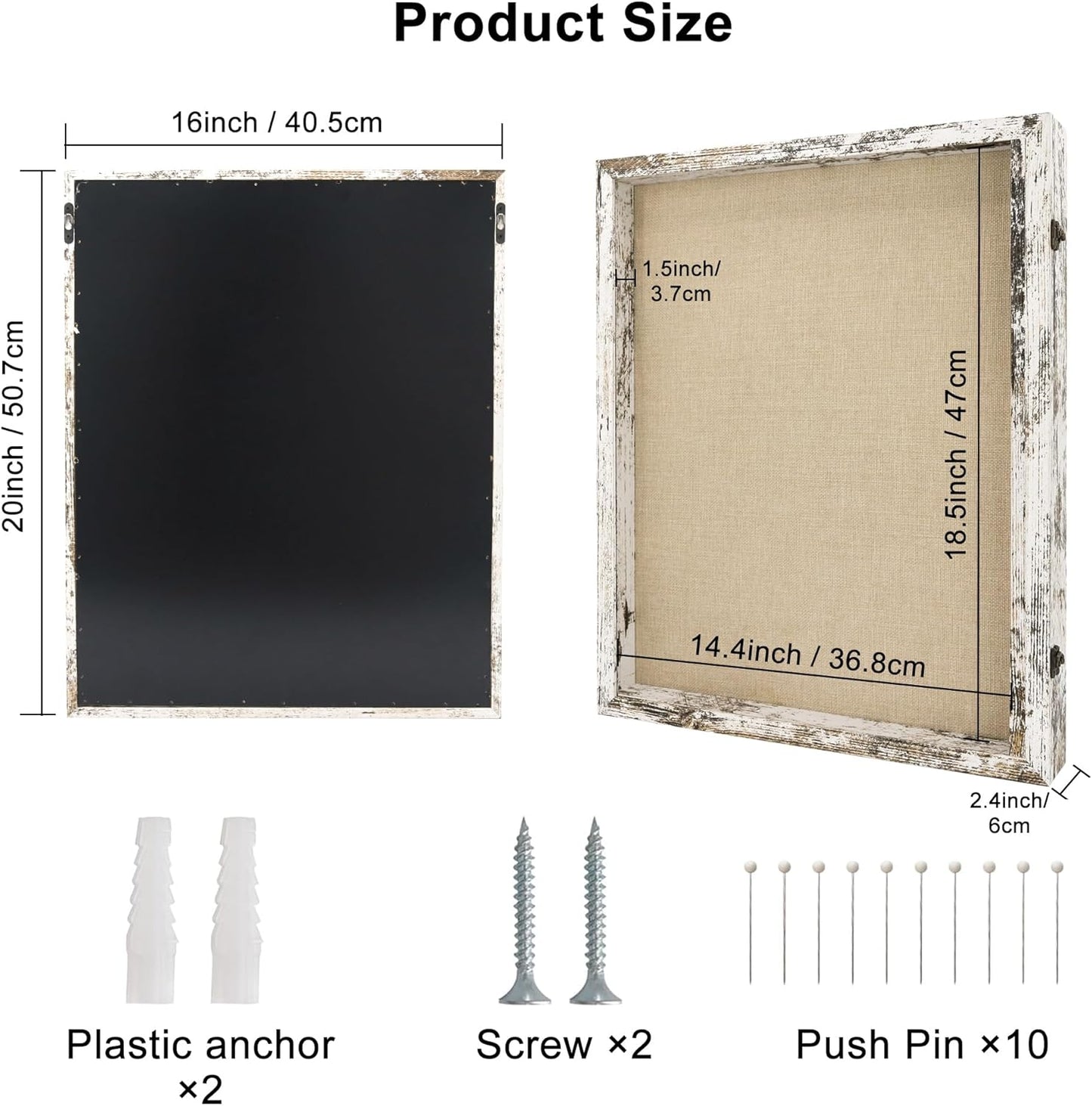 GraduatePro Shadow Box Frame 11x14 Display Case with Linen Back, Real Glass Window Door with Hinge, Picture Frame Wedding Bouquet Memorabilia Medals Photos Memory Box for Keepsakes, Carbonized Black