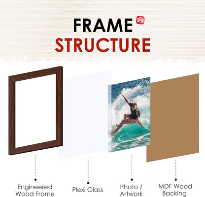 FIXSMITH 10 Pack Picture Frames Collage Wall Decor for Mounting or Tabletop Display, Gallery Wall Frame Set with Two 8x10 Black Frames, Four 5x7 Frames and Four 4x6 Frames, Multi-Pack Photo Frame Set