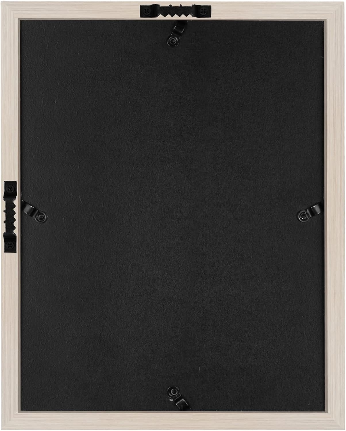 Americanflat 12x16 Shadow Box Frame with Polished Plexiglass - Silhouette Collection - Large Shadow Box Display Case for Tabletop and Wall Display - Black with Soft Felt Back