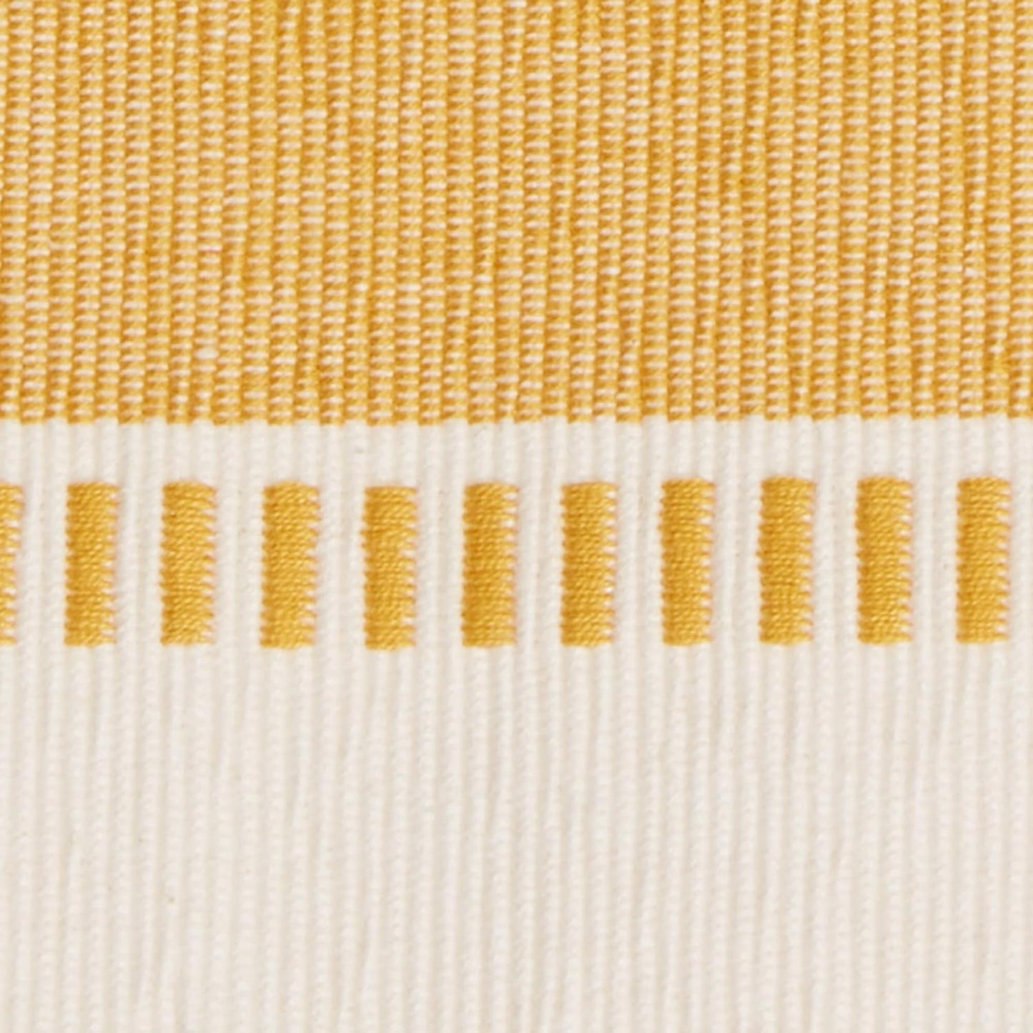 DII Dobby Stripe Woven Table Runner, 13x72-inch, French Blue