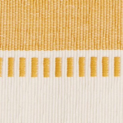 DII Dobby Stripe Woven Table Runner, 13x72-inch, French Blue