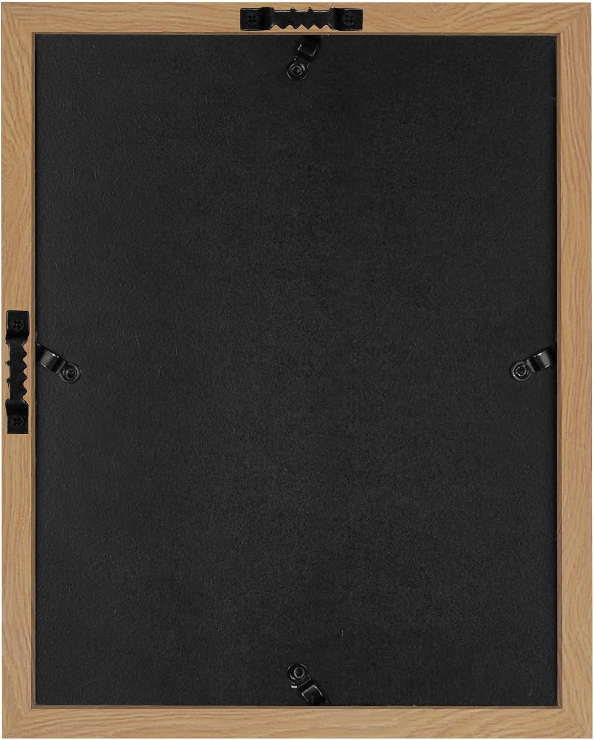 Americanflat 12x16 Shadow Box Frame with Polished Plexiglass - Silhouette Collection - Large Shadow Box Display Case for Tabletop and Wall Display - Black with Soft Felt Back