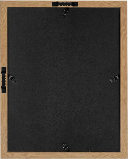 Americanflat 12x16 Shadow Box Frame with Polished Plexiglass - Silhouette Collection - Large Shadow Box Display Case for Tabletop and Wall Display - Black with Soft Felt Back