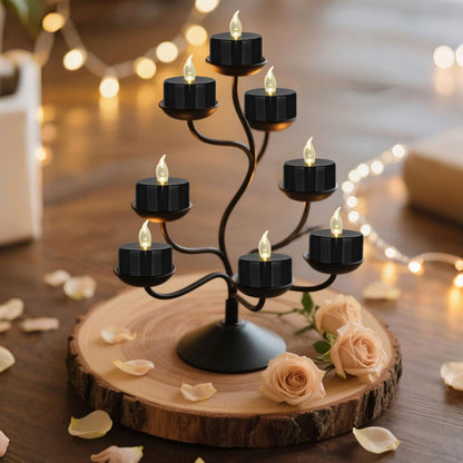 Nancia 100PACK Flameless LED Tea Lights Candles, Realistic and Bright Flickering Long Lasting 200Hours Battery-Powered, Ideal Party, Wedding, Birthday, Gifts Home Decoration Warm Yellow