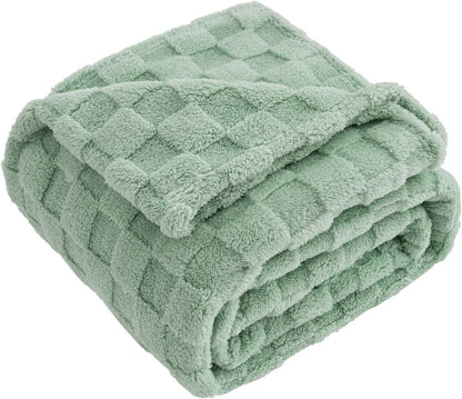 50x70 Inch Rust Throw Blanket - Soft & Fluffy Fleece, Cute & Aesthetic, Perfect for Sofa, Couch, Chair, Bed, Living Room & Bedroom, All-Season Use, Plush & Cozy Decorative Blanket