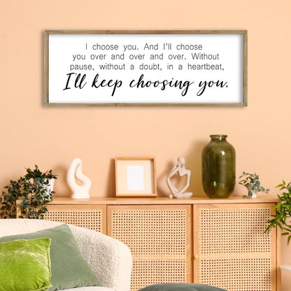FZMHASLWW Gather Sign Wall Decor 32"×12" Large Wooden Framed for Dining Room Simple Home Kitchen Hanging Art (Wood)