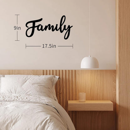 Family Signs For Home Wall Decor,Family Wall Decor For Living Room Rustic Letter Signs Family Wall Art (style2)