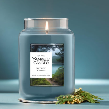 Yankee Candle Ocean Air Scented Candle, 22oz Large Jar with up to 150 Hour Burn Time, Giftable