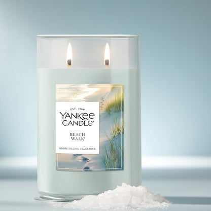 Yankee Candle Large Tumbler Scented Candle with up to 80 Hour Burn Time, Premium Plant Wax Blend for Consistent Burn, 20 oz Tumbler Candle with Room Filling Fragrance, Midsummer's Night