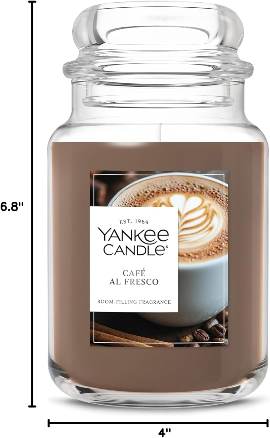 Yankee Candle Vanilla Cupcake, Scented Candle, 22oz Large Jar with up to 150 Hour Burn Time, Giftable, Birthdays