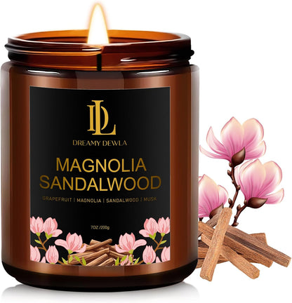 Scented Candles Set, 4 Pack Soy Candles for Home Scented, Candle Gifts for Men Women, Scents of Pineapple Cocktail/Coconut Vanilla/Pink Sands/Bahamian Breeze