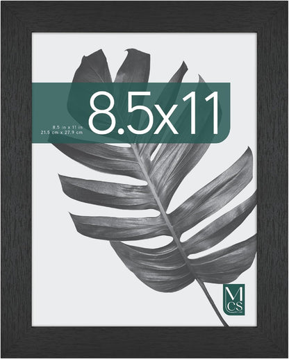 MCS Studio Gallery 16x24 Poster Frame Black Woodgrain Engineered Wood, Vertical & Horizontal Wall Hanging Large Picture Frame for Photos, Posters & Art Prints (1-Pack)