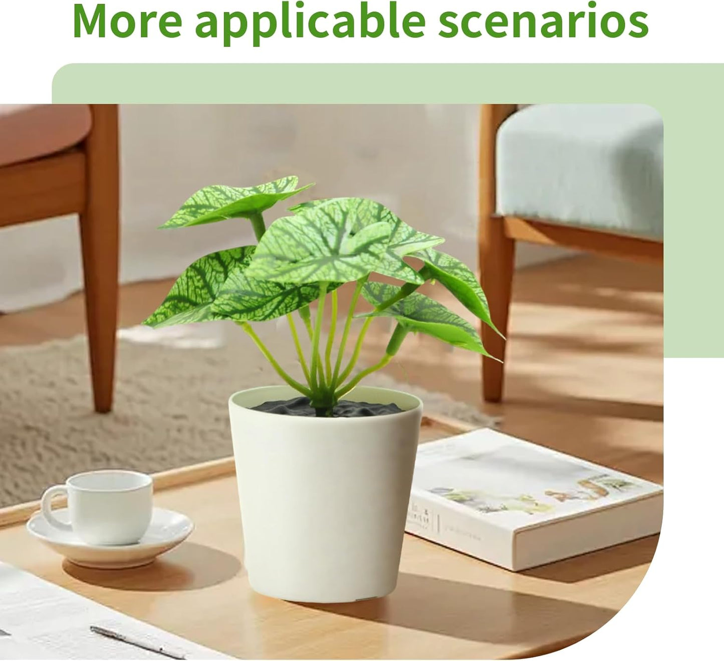Freyalife 6 Pack Fake Plants for Room Decor,Mini Artificial Potted Plants for Home Office Living Kitchen Classroom Table Shelf Desk Farmhouse Bathroom Indoor Decor