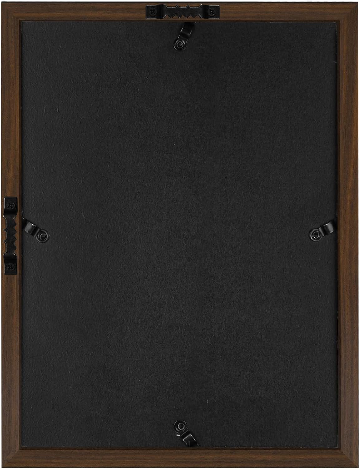 Americanflat 12x16 Shadow Box Frame with Polished Plexiglass - Silhouette Collection - Large Shadow Box Display Case for Tabletop and Wall Display - Black with Soft Felt Back